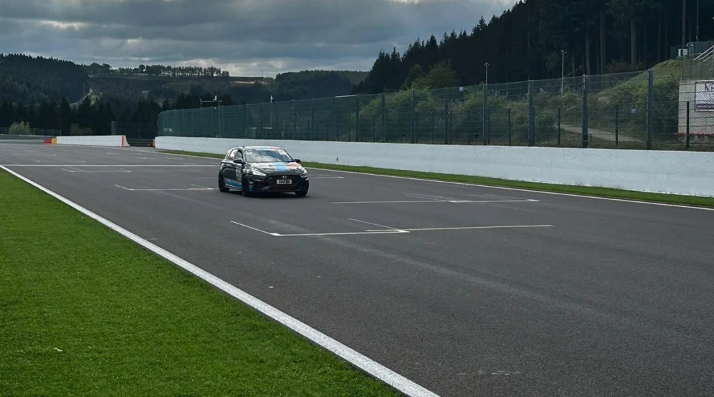 Testfahrten in Spa Francorchamps Oktober 2024